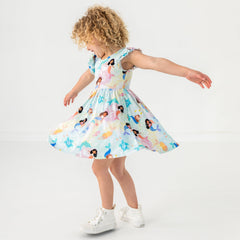 Mystic Mermaids Flutter Twirl Dress