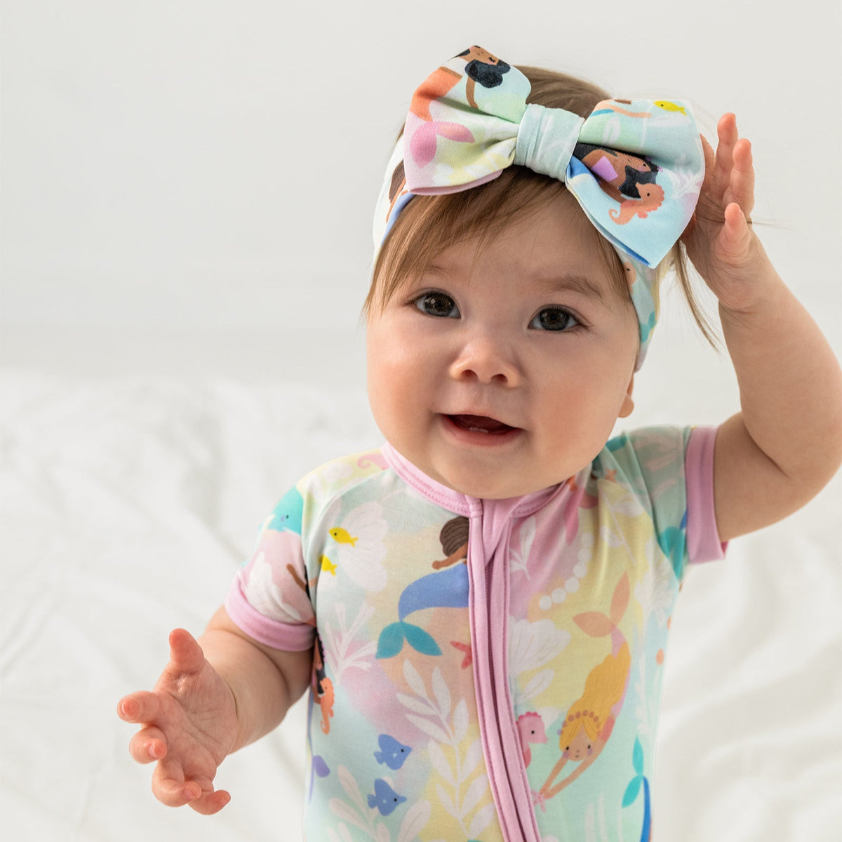 Mystic Mermaids Luxe Bow Headband