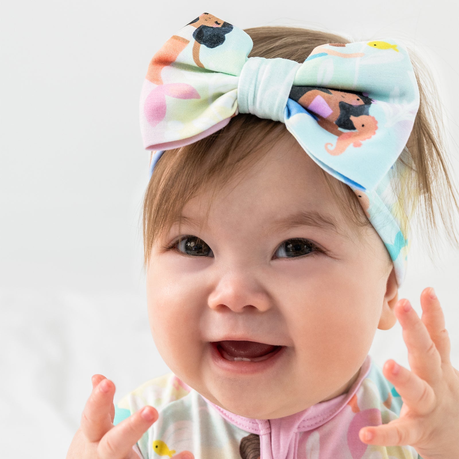 Mystic Mermaids Luxe Bow Headband