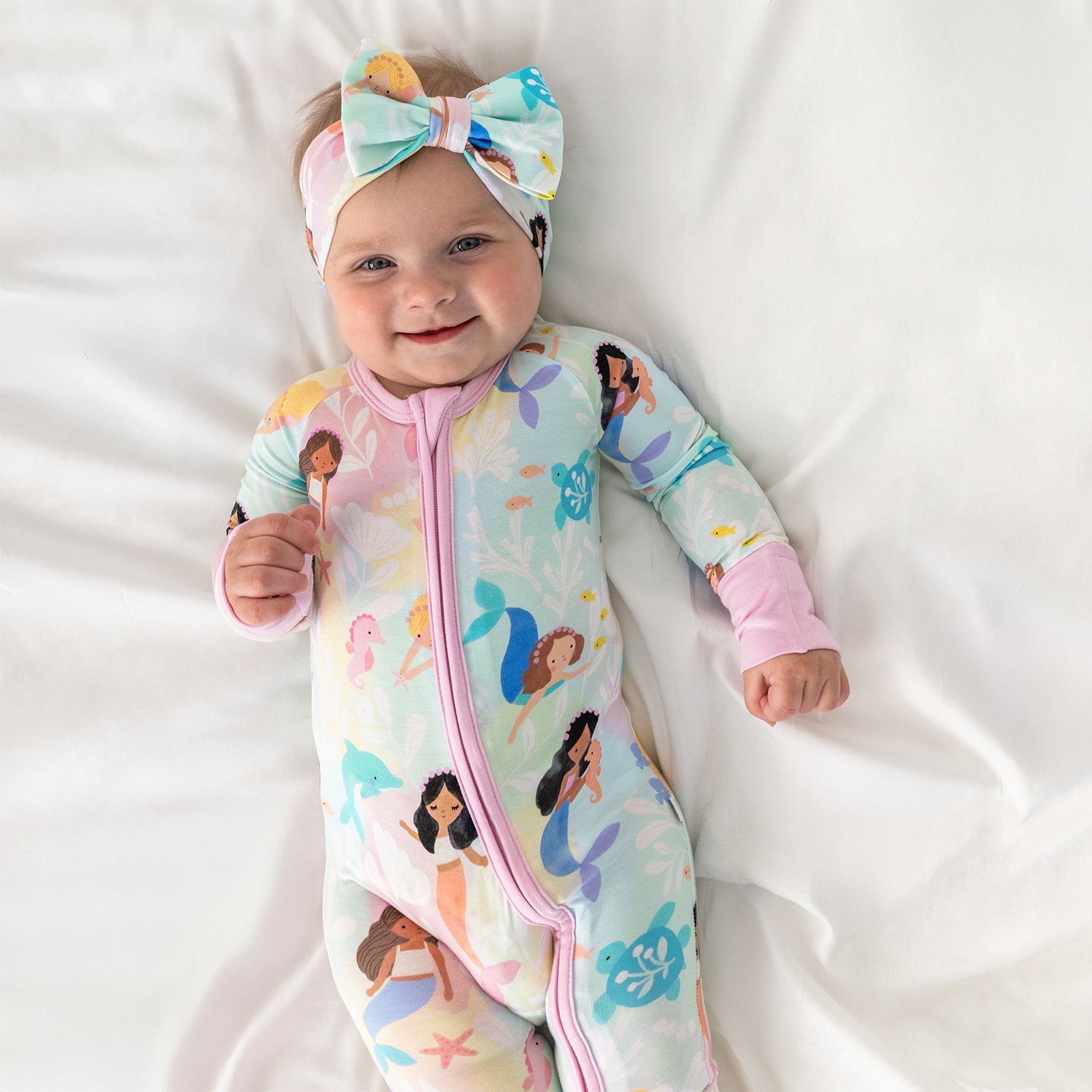 Mystic Mermaids Luxe Bow Headband