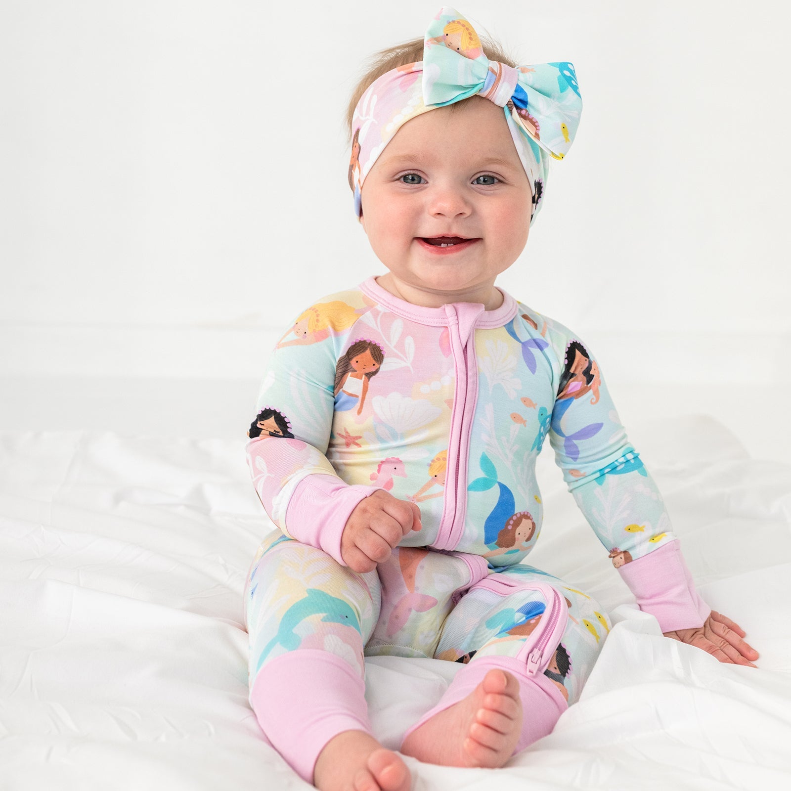 Mystic Mermaids Luxe Bow Headband