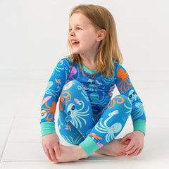 Octopus Party Two-Piece Pajama Set