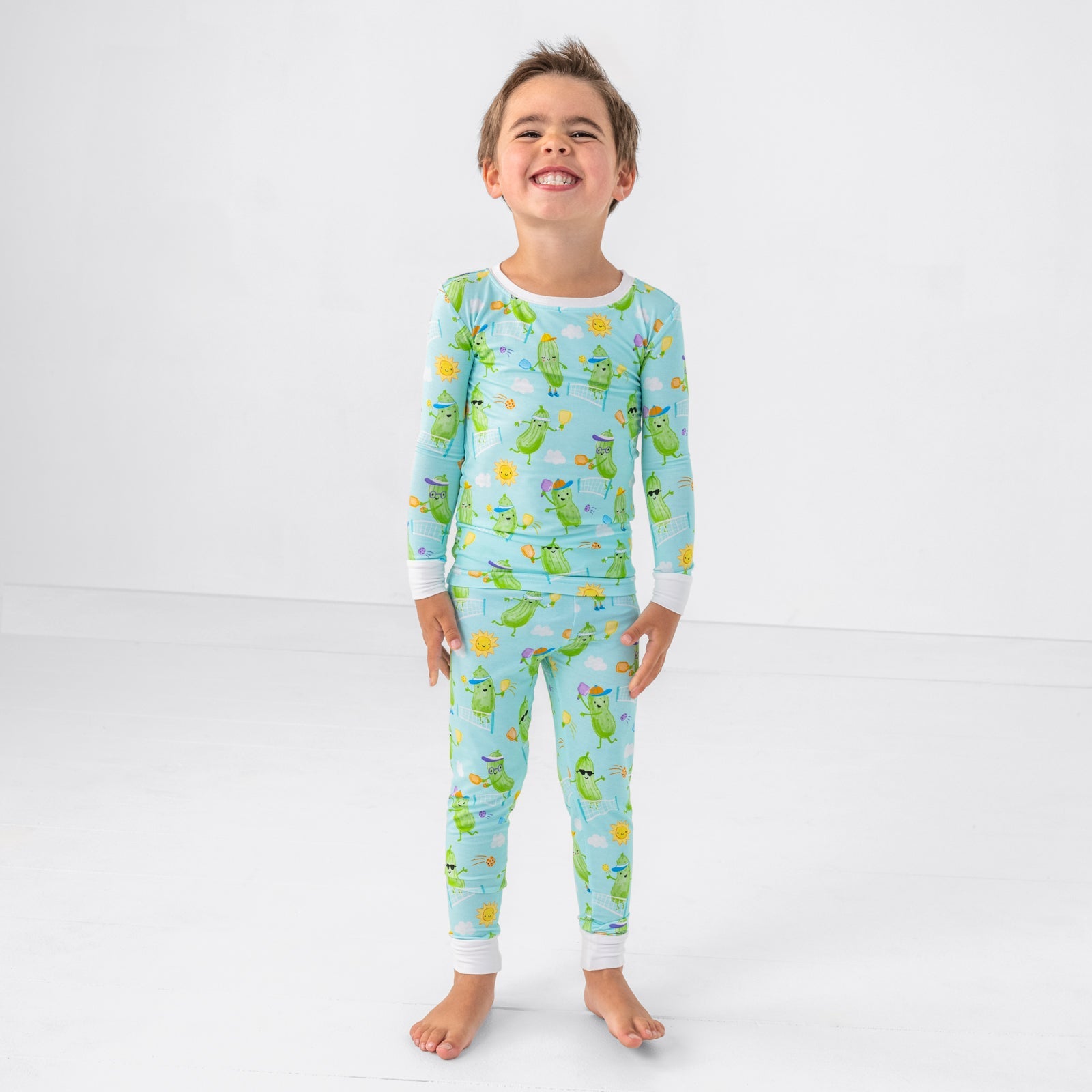 Pickle Power Two-Piece Pajama Set