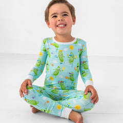 Pickle Power Two-Piece Pajama Set