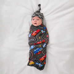 Disney & Pixar Piston Cup Swaddle & Hat Set