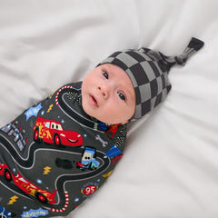 Disney & Pixar Piston Cup Swaddle & Hat Set
