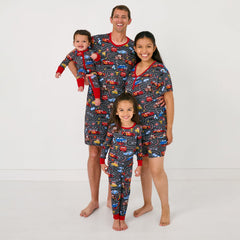 Disney & Pixar Piston Cup Men's Short Sleeve Pajama Top