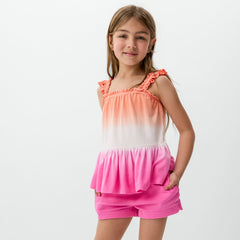 Pop Pink Denim Shorts