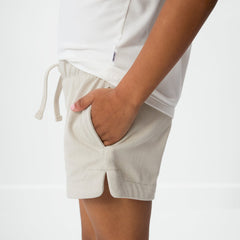 Sandstone Denim Shorts
