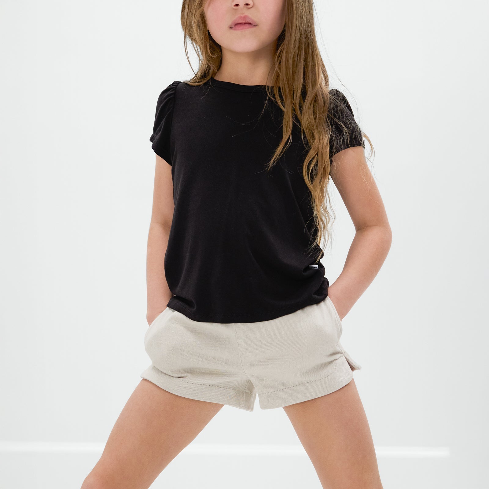 Sandstone Denim Shorts