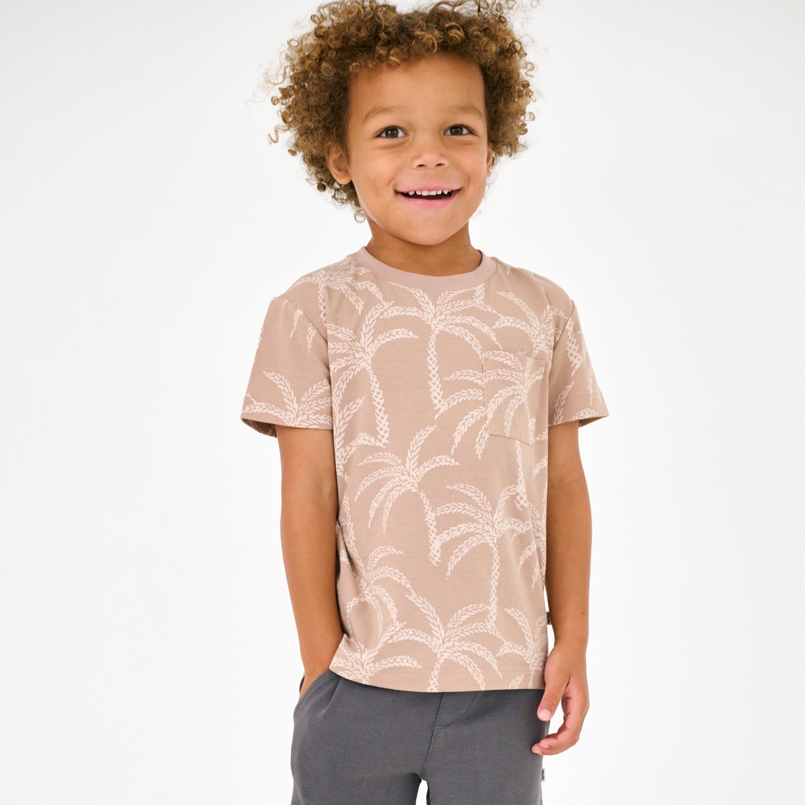 Sandy Palms Relaxed Pocket Tee