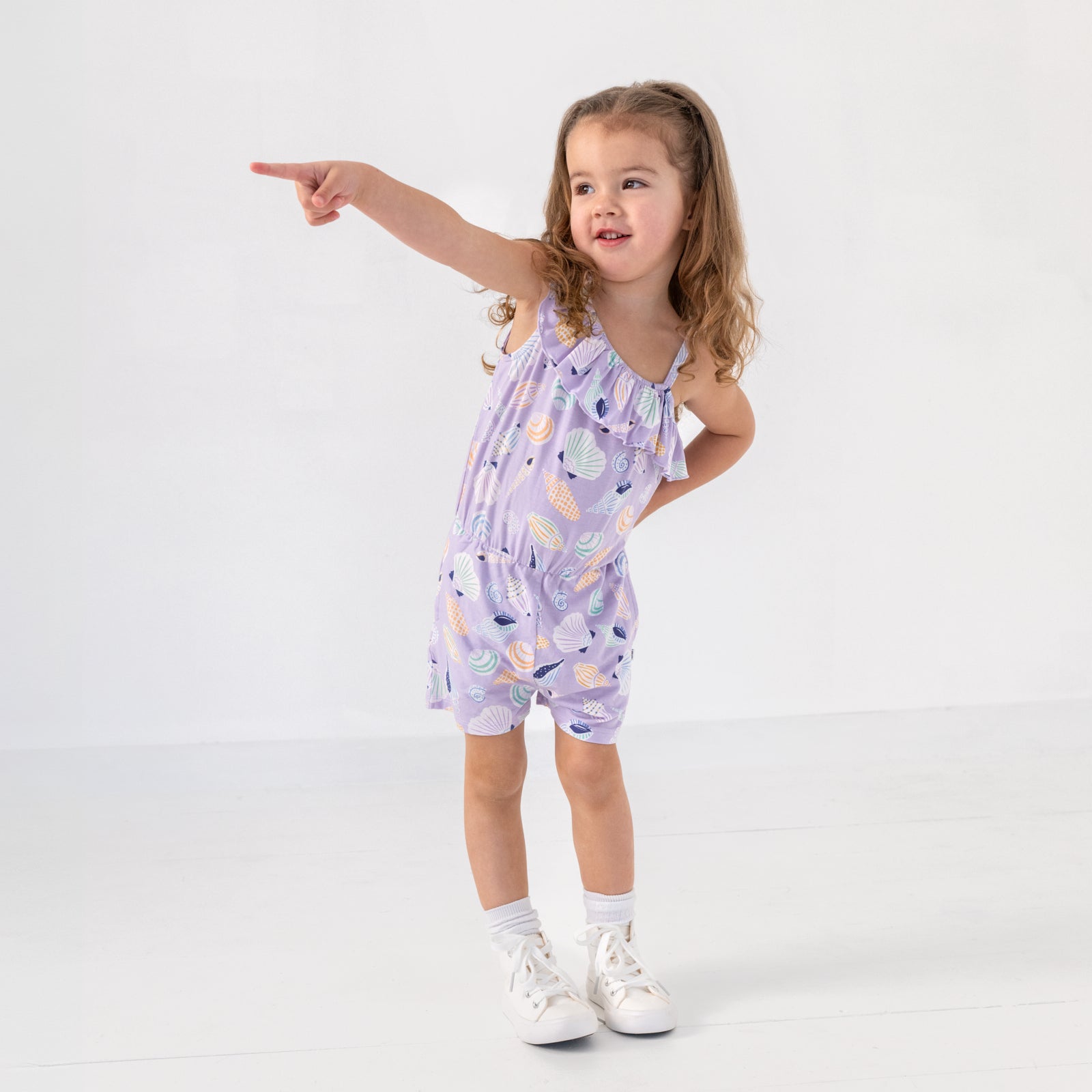 Sandy Treasures Asymmetrical Romper