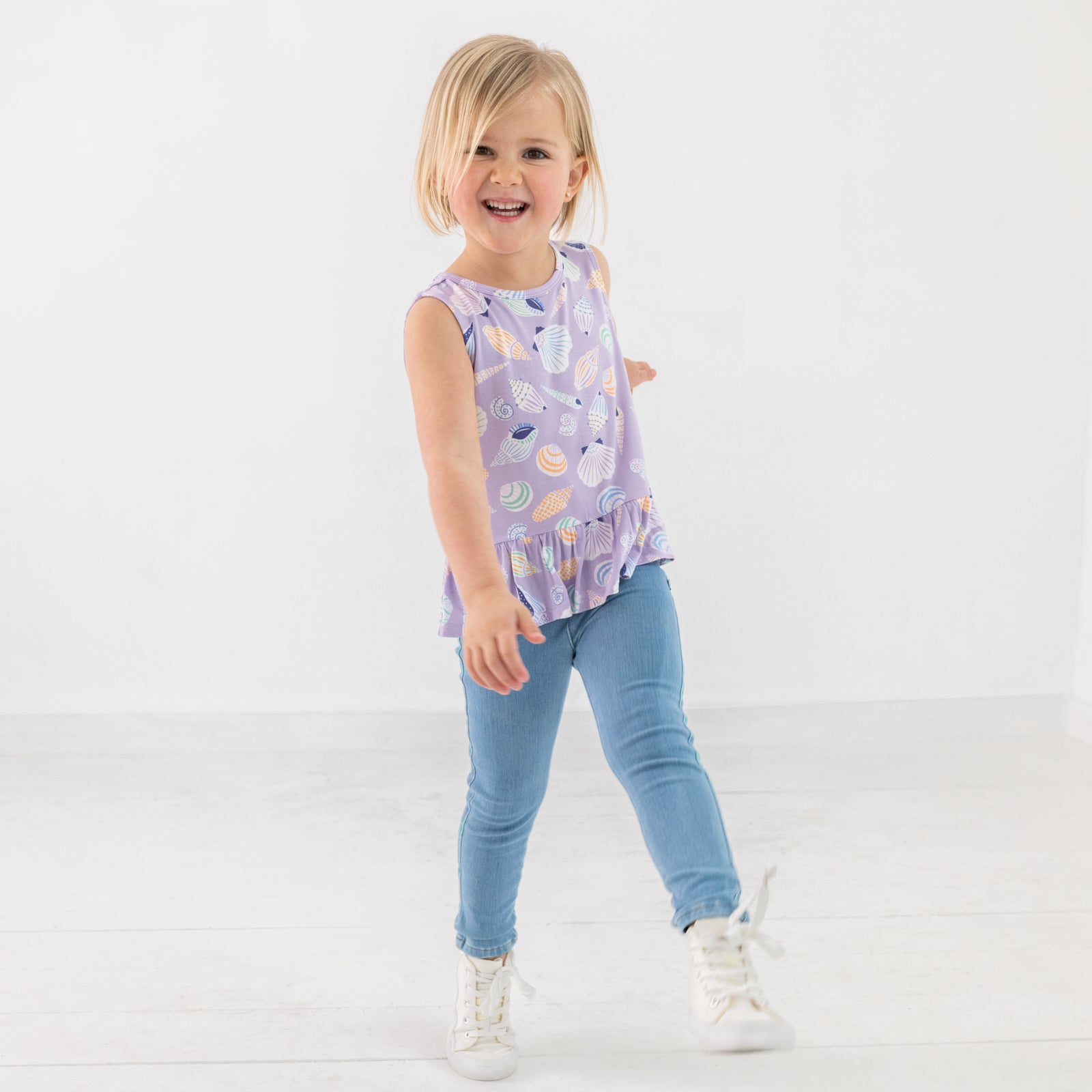 Sandy Treasures Peplum Tank