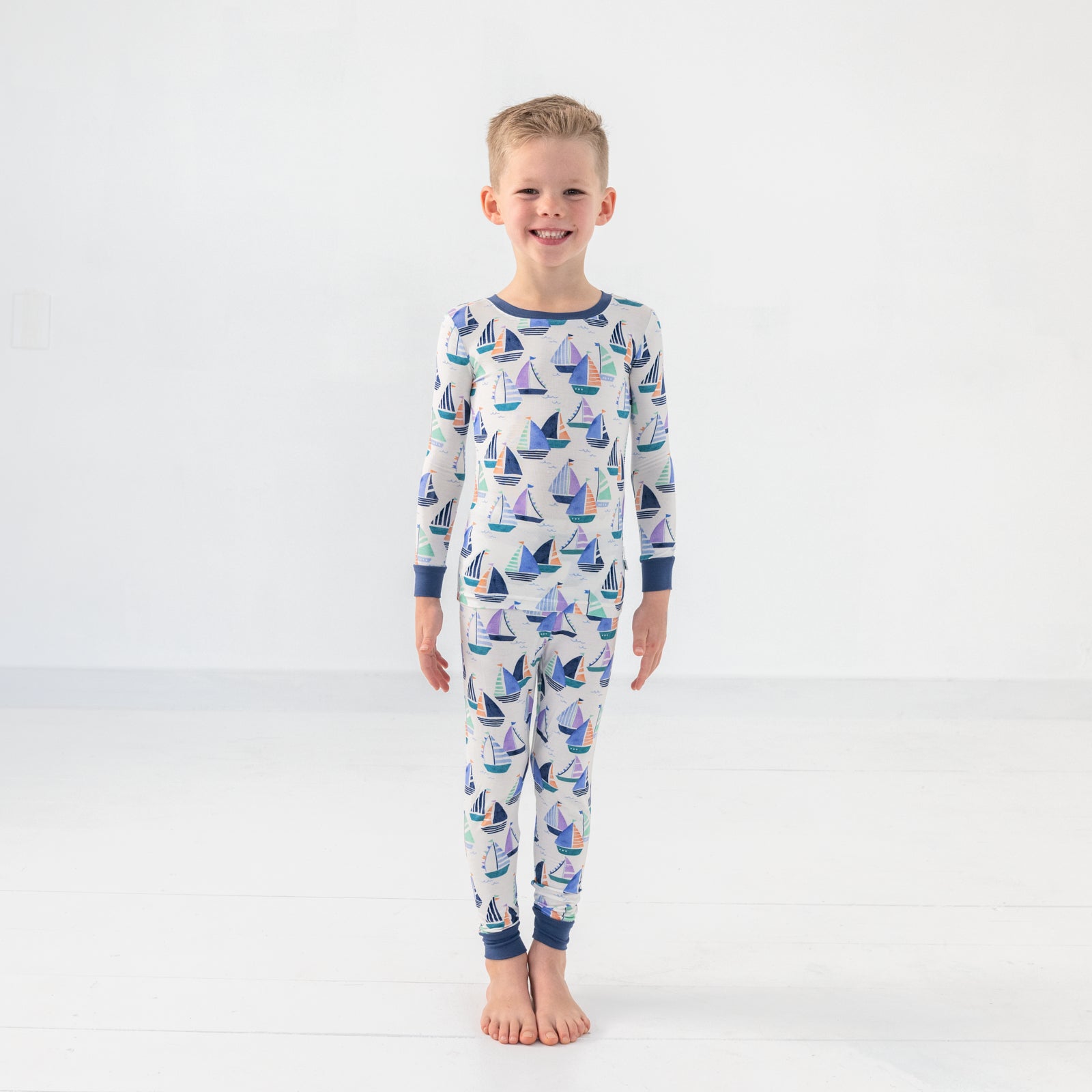 Seas The Day Two-Piece Pajama Set