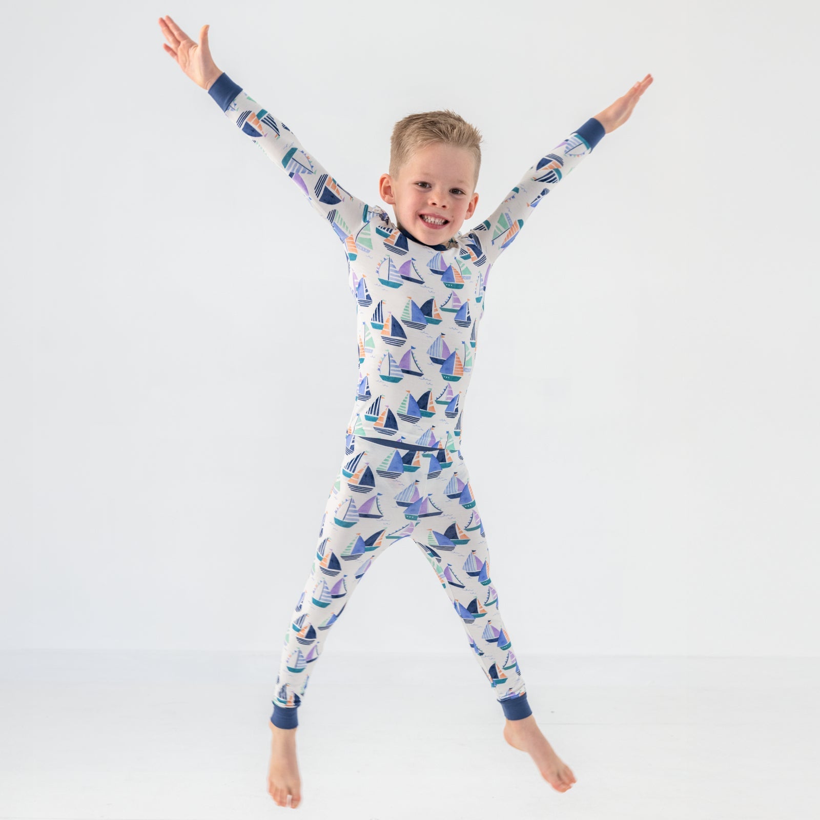 Seas The Day Two-Piece Pajama Set