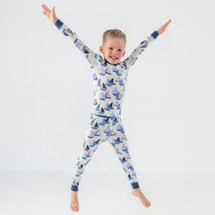 Seas The Day Two-Piece Pajama Set