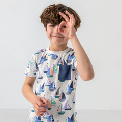 Seas The Day Relaxed Pocket Tee