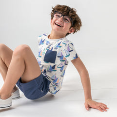 Seas The Day Relaxed Pocket Tee