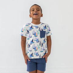 Seas The Day Relaxed Pocket Tee