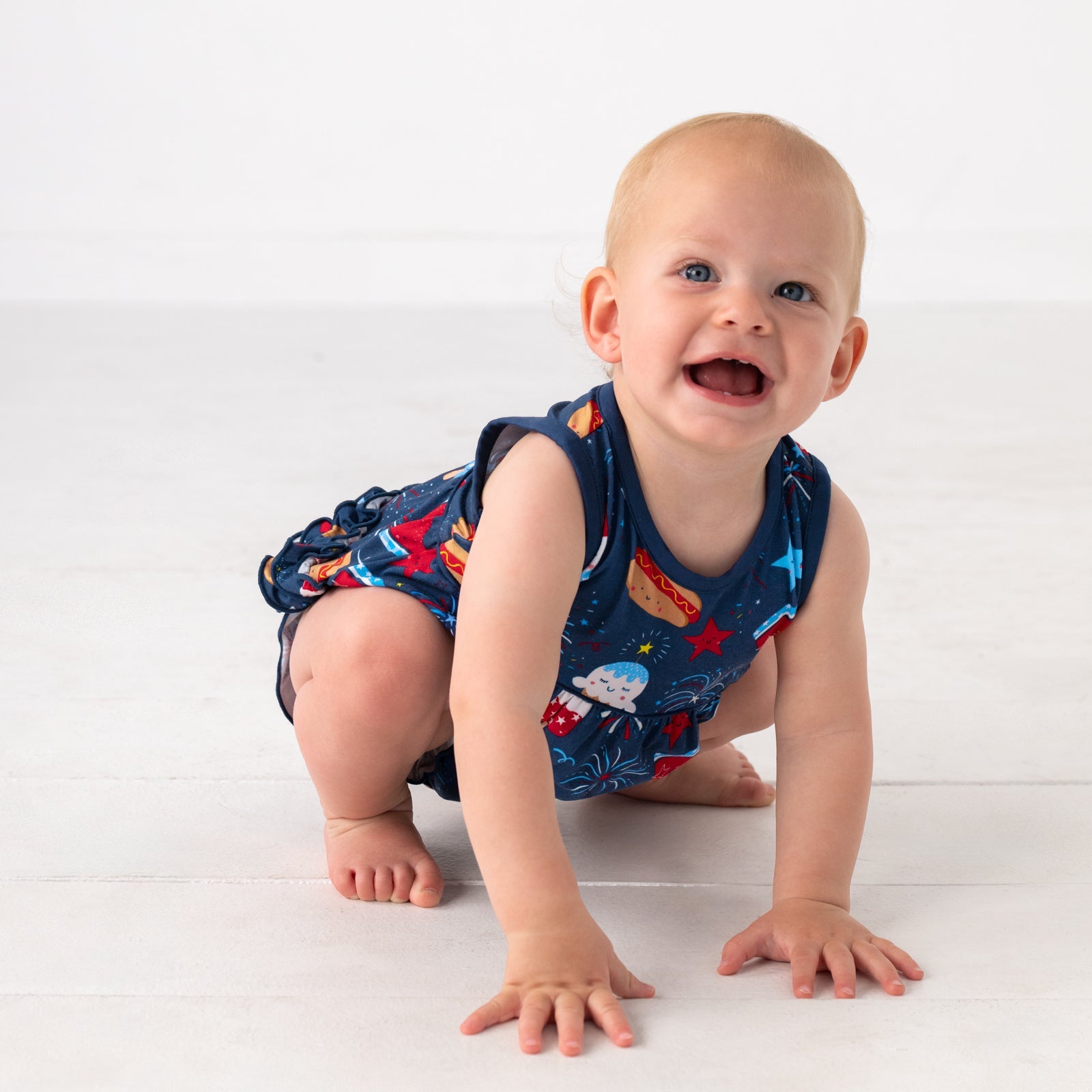 Snacks & Sparkles Bubble Romper
