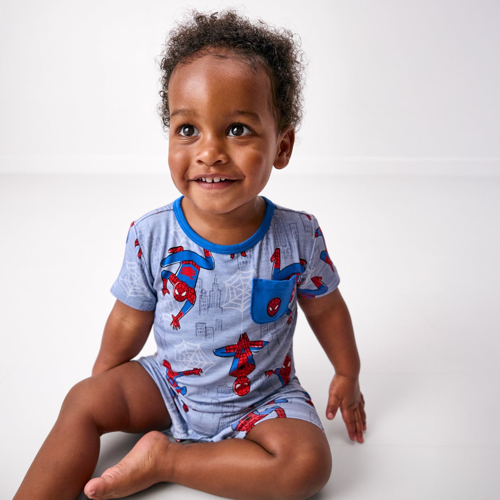 Spidey Sense Pocket Shorty Romper