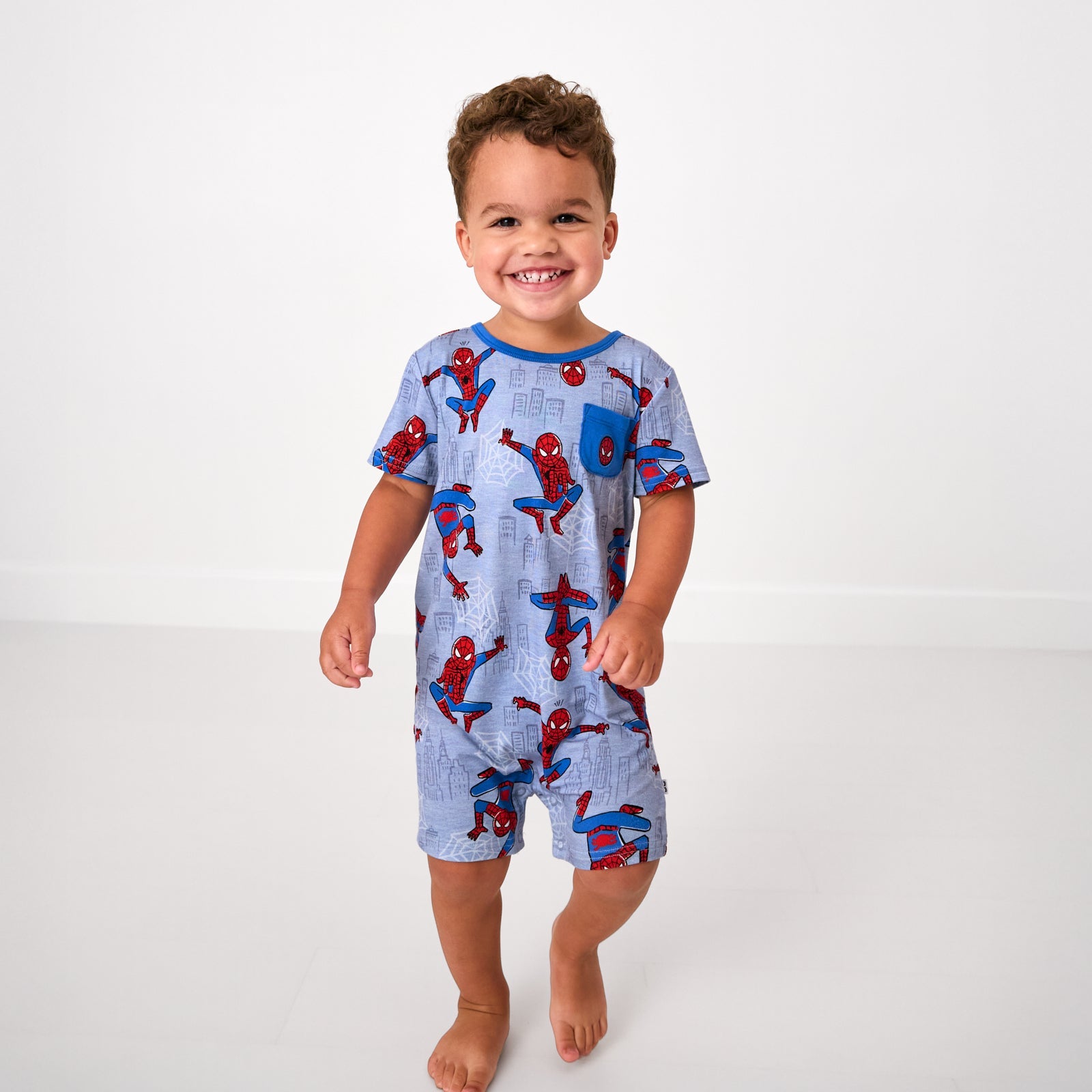 Spidey Sense Pocket Shorty Romper