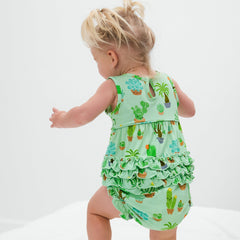 Succulent Love Bubble Romper