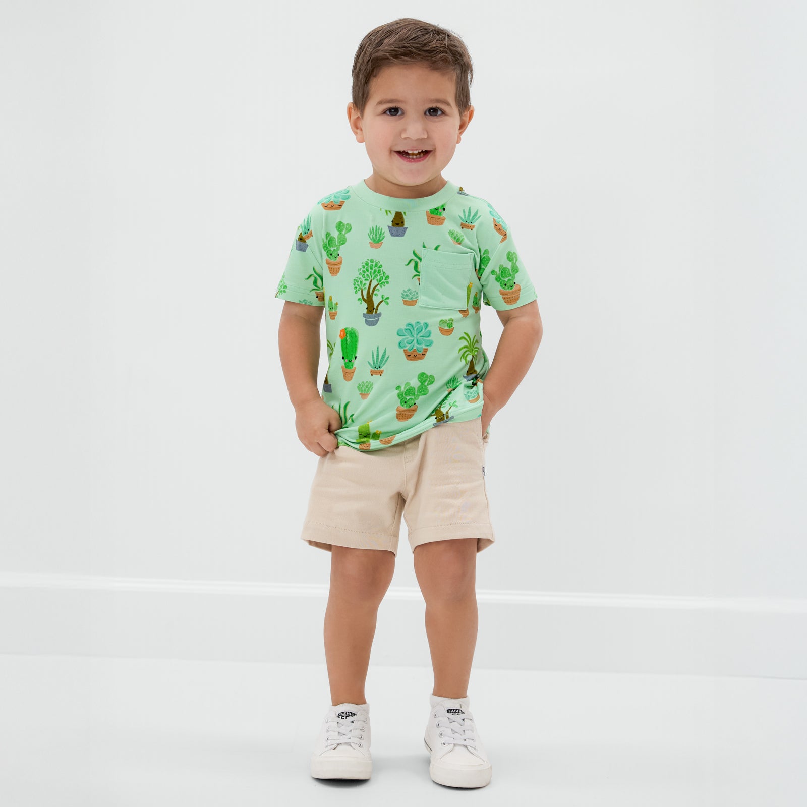 Succulent Love Relaxed Pocket Tee