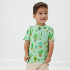 Succulent Love Relaxed Pocket Tee