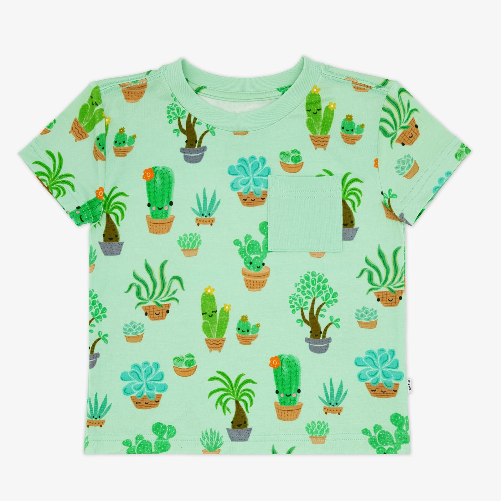 Succulent Love Relaxed Pocket Tee