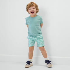 Surfer Blue Relaxed Pocket Tee