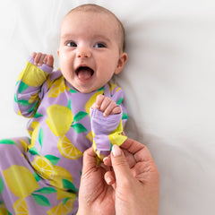Lavender Sunny Citrus Infant Gown