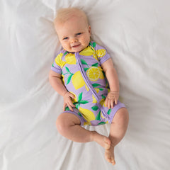 Lavender Sunny Citrus Shorty Zippy