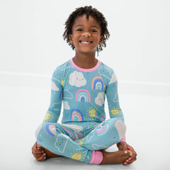 Sunny Skies Two-Piece Pajama Set