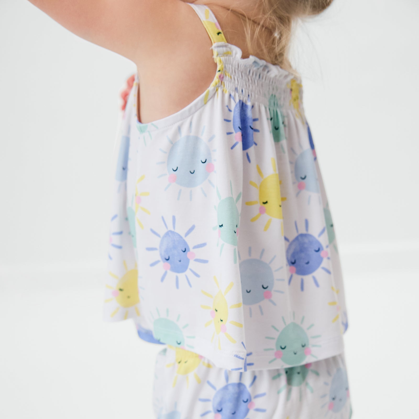 Sunshine Smocked Top with Bloomer