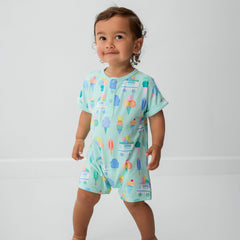 Sweet Scoops Dolman Henley Romper