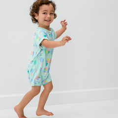 Sweet Scoops Dolman Henley Romper