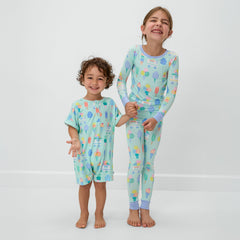 Sweet Scoops Dolman Henley Romper