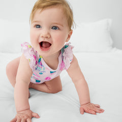 Pink Sweet Scoops Flutter Bodysuit