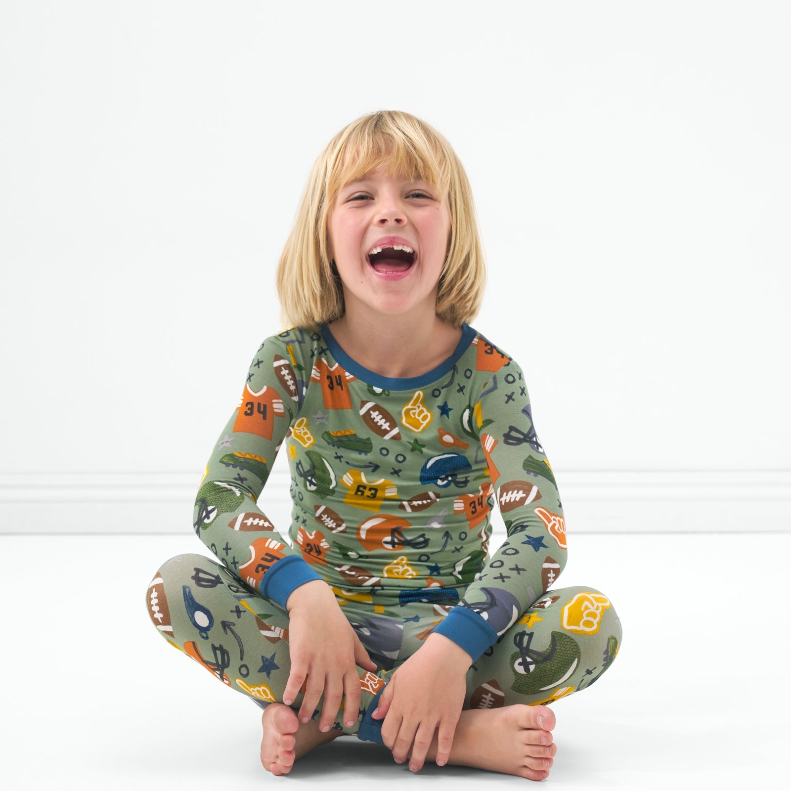 Touchdown Time Two-Piece Pajama Set