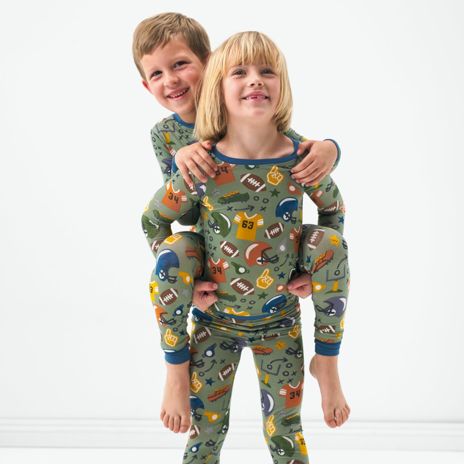 Touchdown Time Two-Piece Pajama Set