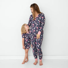 Pink To the Moon & Back Women's Pajama Pants