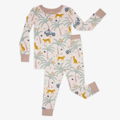 Wild Escape Two-Piece Pajama Set