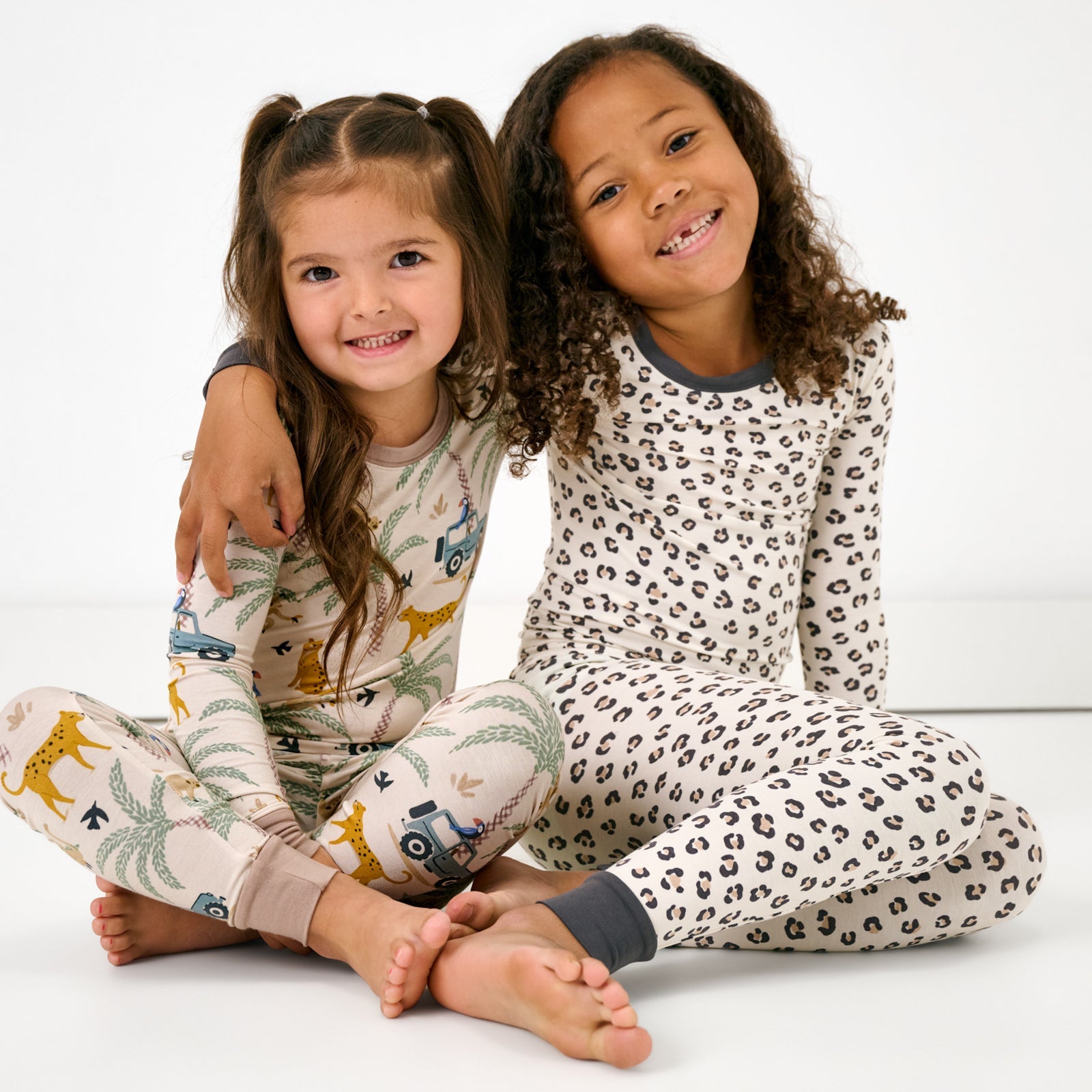 Luxe Leopard Two-Piece Pajama Set