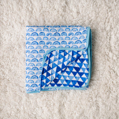 Blue Rainbows Large Cloud Blanket®