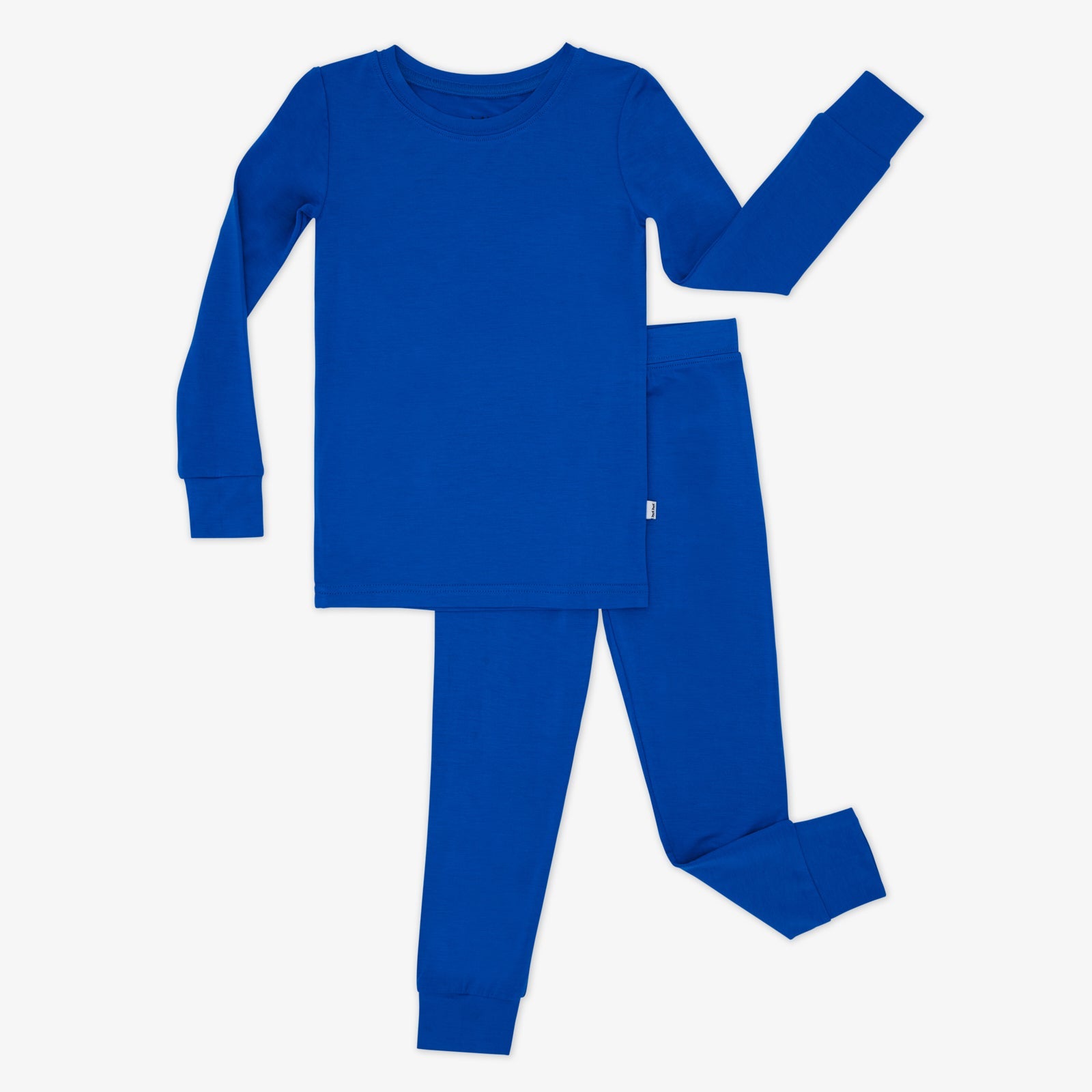 Electric Blue Two-Piece Pajama Set