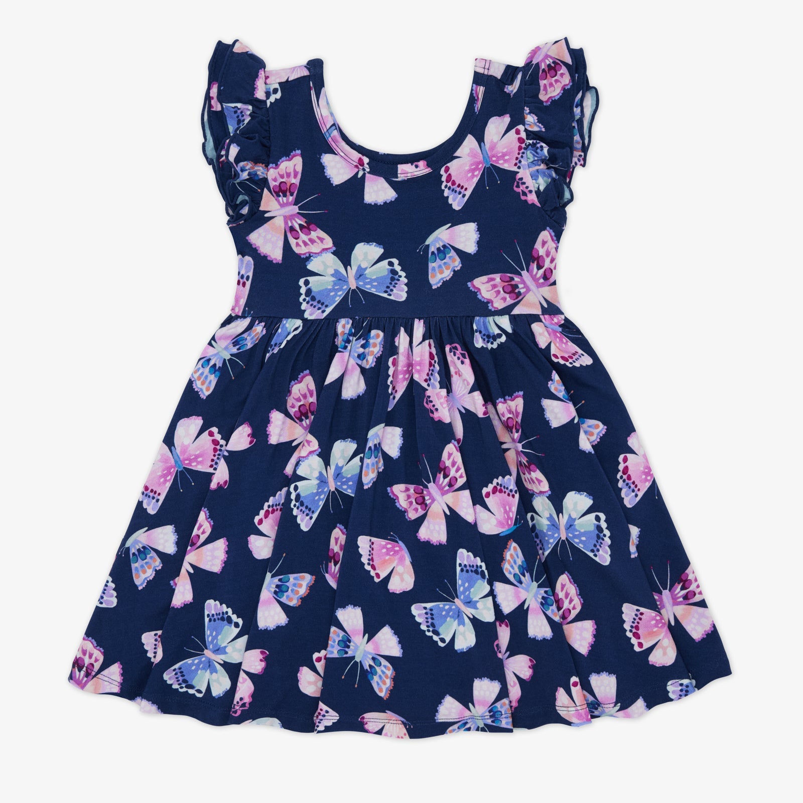 Royal Butterflies Flutter Twirl Dress