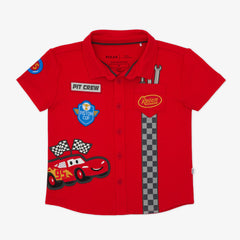 Disney & Pixar Piston Cup Button Down Polo