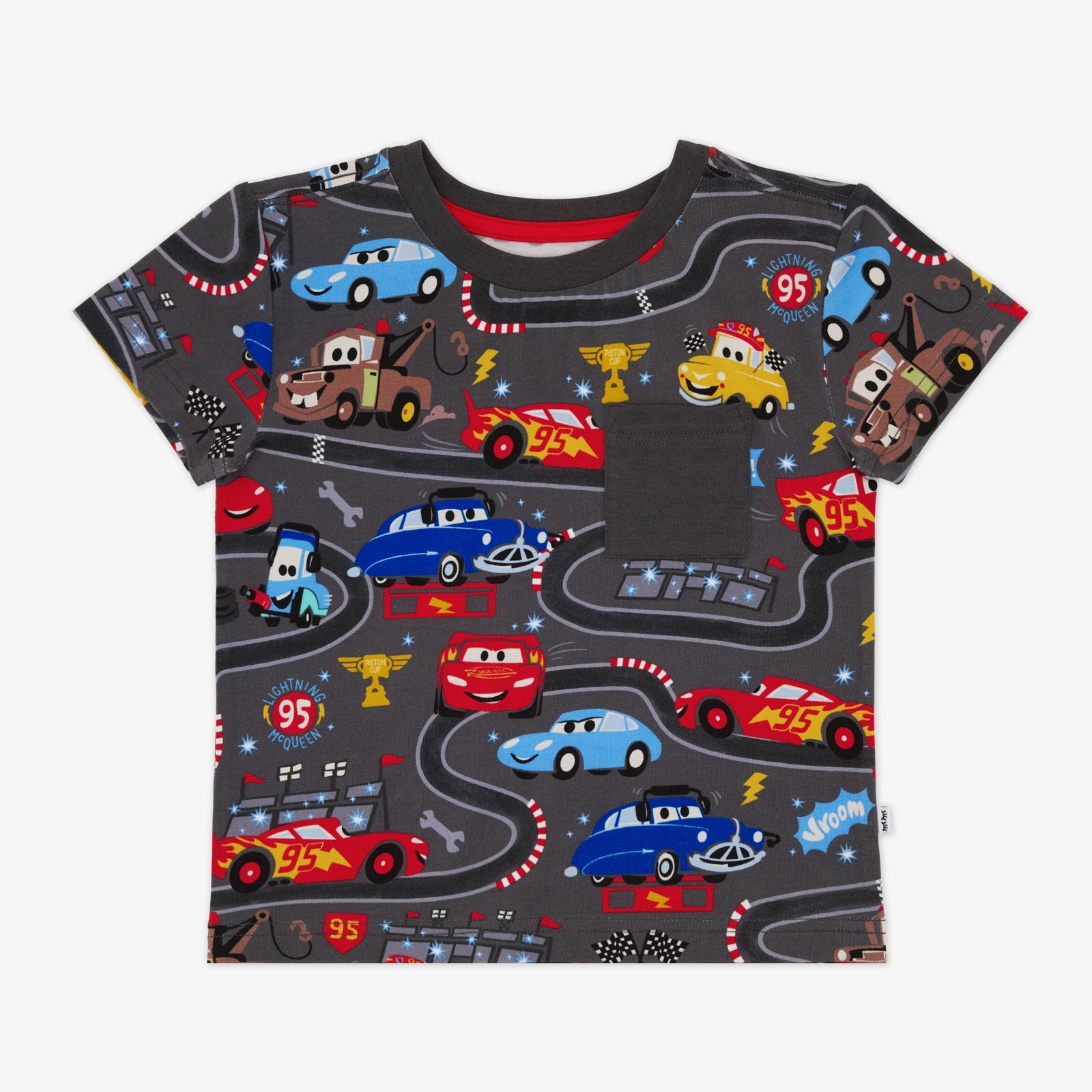 Disney & Pixar Piston Cup Relaxed Pocket Tee