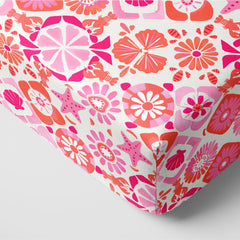 Coastal Gems Fitted Crib Sheet